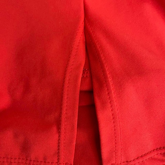 Reddish orange #activewear with build in shorts - Picture 5 of 6
